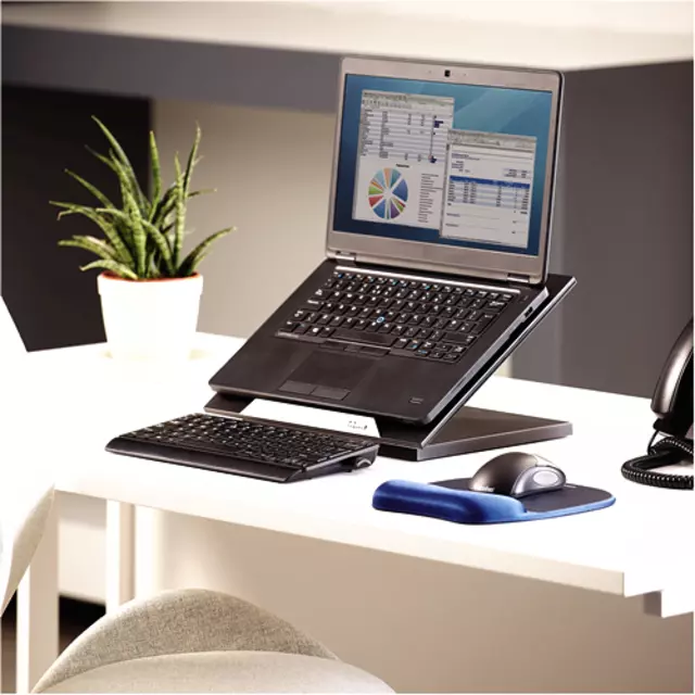 Een Laptopstandaard Fellowes designer suites koop je bij All Office Kuipers BV