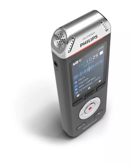 Digital voice recorder Philips DVT 2110 voor interviews