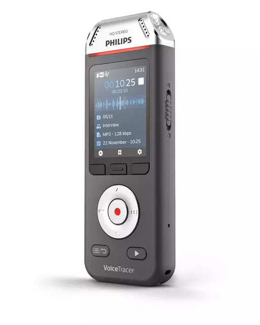 Een Digital voice recorder Philips DVT 2110 voor interviews koop je bij All Office Kuipers BV