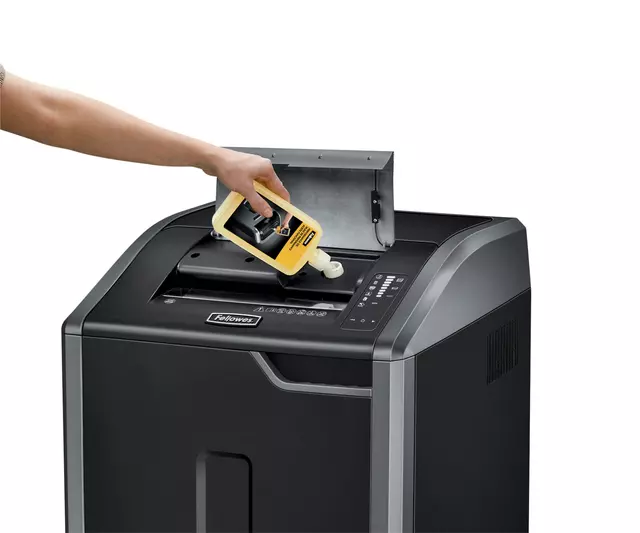 Een Papiervernietiger Fellowes 425Ci snippers 4x30mm koop je bij Schellen Boek- en Kantoorboekhandel