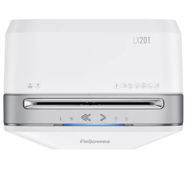 Een Papiervernietiger Fellowes Powershred LX201 snippers 2x12mm wit koop je bij Avoux