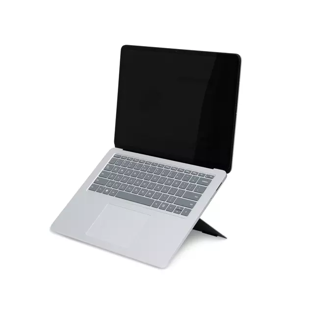 Een Laptopstandaard R-Go Tools Riser attachable zw koop je bij All Office Kuipers BV
