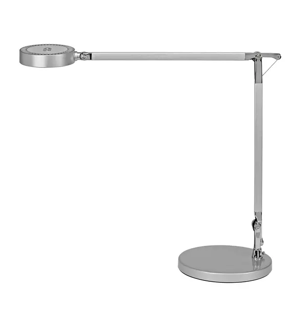 Een Bureaulamp MAUL Grace LED voet dimbaar zilver koop je bij All Office Kuipers BV