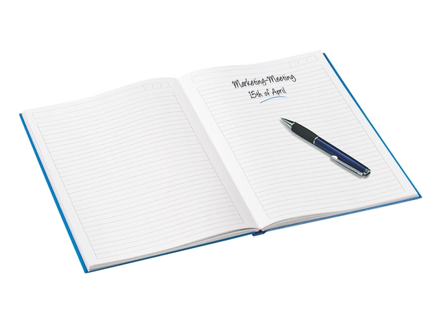 Buy your Notitieboek Leitz WOW A5 160blz 90gr lijn blauw at QuickOffice BV