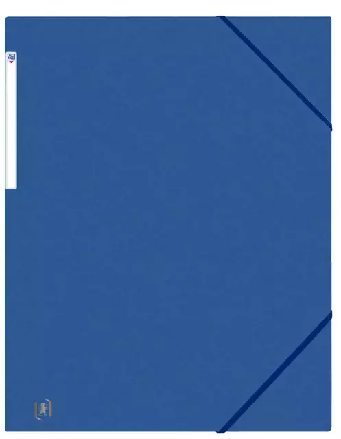 Een Elastomap Oxford Top File+ A3 3 kleppen 390gr blauw koop je bij De Joma BV