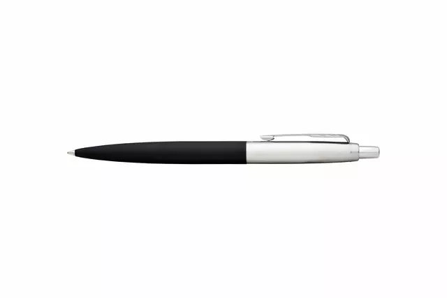 Een Balpen Parker Jotter XL matt black CT medium koop je bij De Rijk Kantoorshop