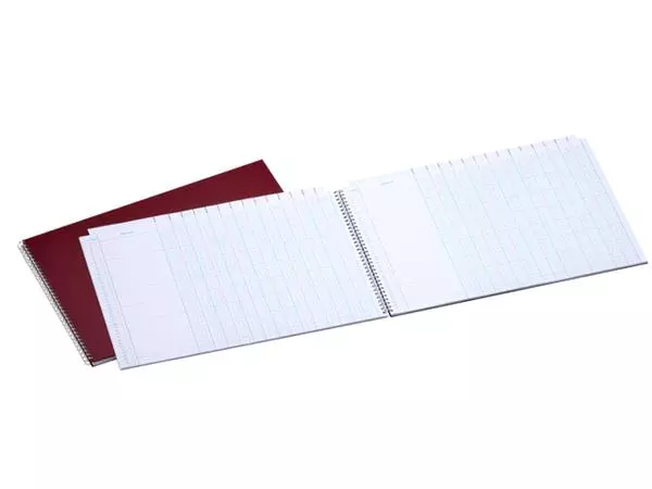 Een Tabellarisch register Atlanta 294x452mm 2x14kolommen 108blz spiraal koop je bij Romijn Office Supply