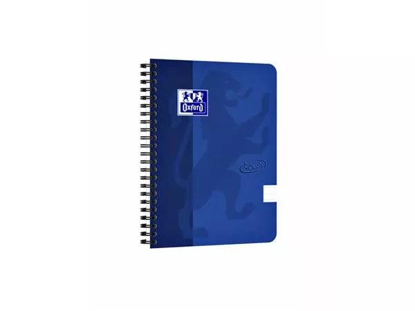 Een Spiraalblok Oxford Touch A5 lijn 140 pagina's 80gr blauw koop je bij Quality Office Supplies