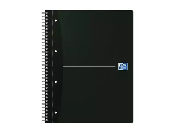 Een Collegeblok Oxford Office Essentials A4+ lijn 4-gaats 180 pagina's 80gr assorti koop je bij Draais.com