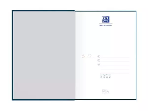 Een Notitieboek Oxford Office Essentials A5 96vel lijn assorti koop je bij De Joma BV