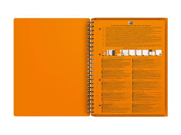 Een Spiraalblok Oxf international meetingbook A4+ lijn koop je bij Egner kantoorspecialisten