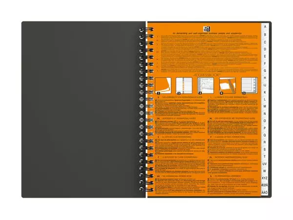 Een Adresboek Oxford International A5 72vel met alfabet koop je bij De Joma BV