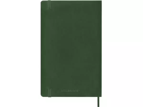 Een Notitieboek Moleskine large 130x210mm blanco soft cover myrtle green koop je bij Deska Alles voor Kantoor