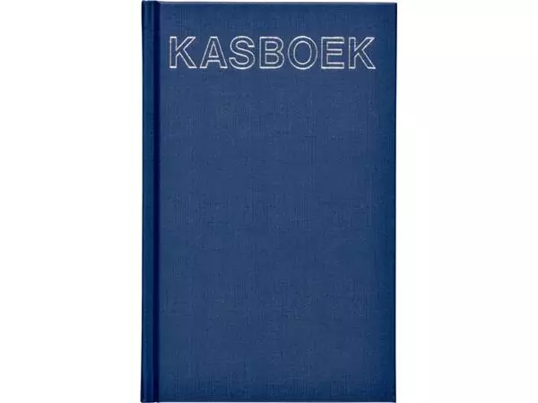 Een Kasboek 103x165mm 192blz 1 kolom blauw koop je bij Scheepstra Drachten