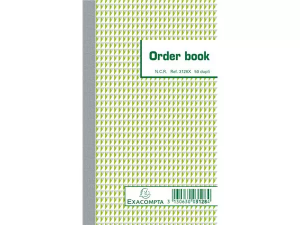 Een Orderboek Exacompta 175x105mm 50x2vel koop je bij Kantorice office & business supplies