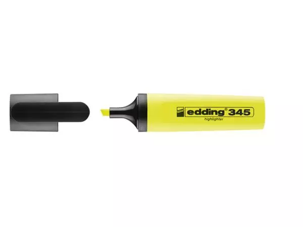 Een Markeerstift edding 345 2-5mm geel koop je bij QuickOffice BV