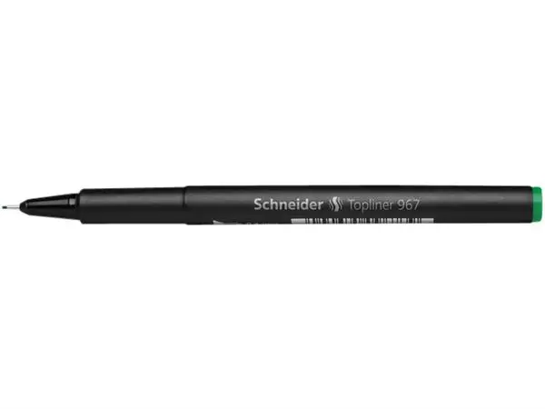 Een Fineliner Schneider 967 0.4mm groen koop je bij Sysdicom BV