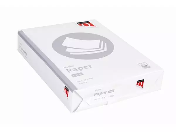 Een Kopieerpapier Quantore Basic A4 80gr wit 500 vel koop je bij iPlusoffice