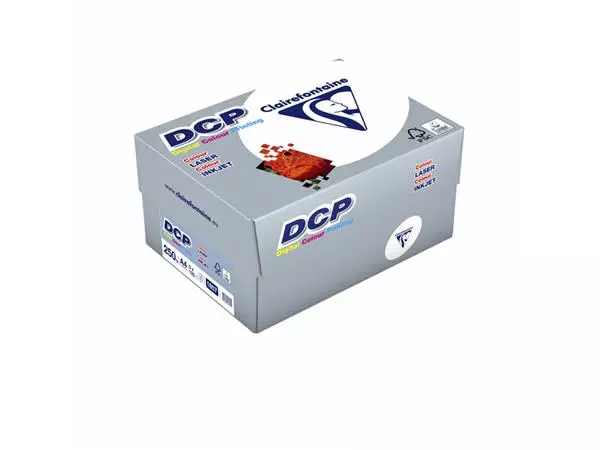 Een Laserpapier Clairefontaine DCP A4 250gr wit koop je bij All Office Kuipers BV
