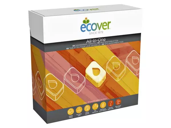 Vaatwastabletten Ecover All In One 68 stuks