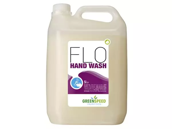 Een Handzeep Greenspeed Flo navulfles 5 liter koop je bij De Rijk Kantoorshop