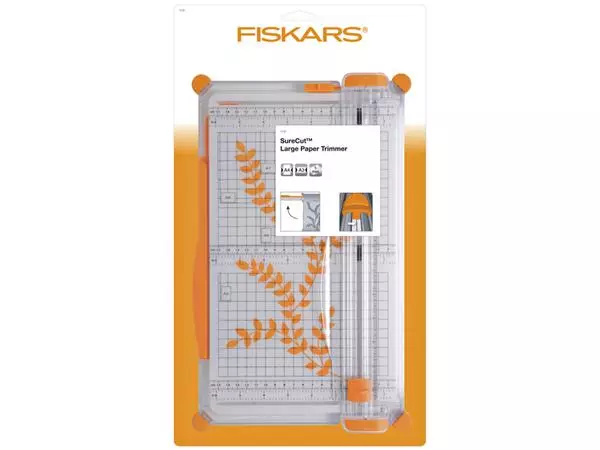 Een Rolsnijmachine Fiskars draagbaar 30cm A4 koop je bij Romijn Office Supply