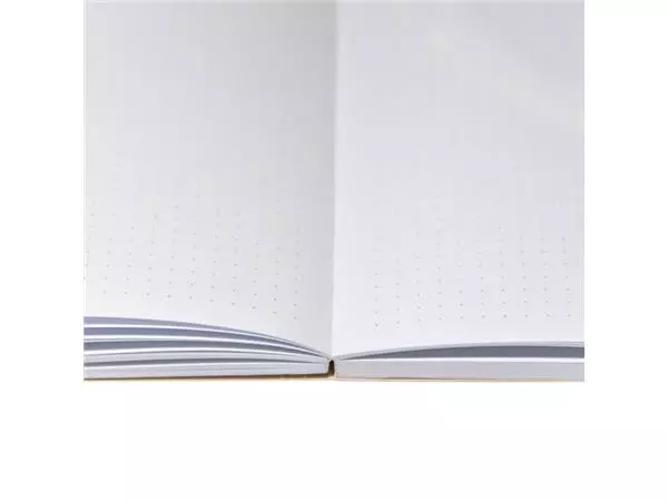 Een NOTITIEBOEK OCTAGON DRAMA 135X200MM DOTTED CREME koop je bij Jacobs