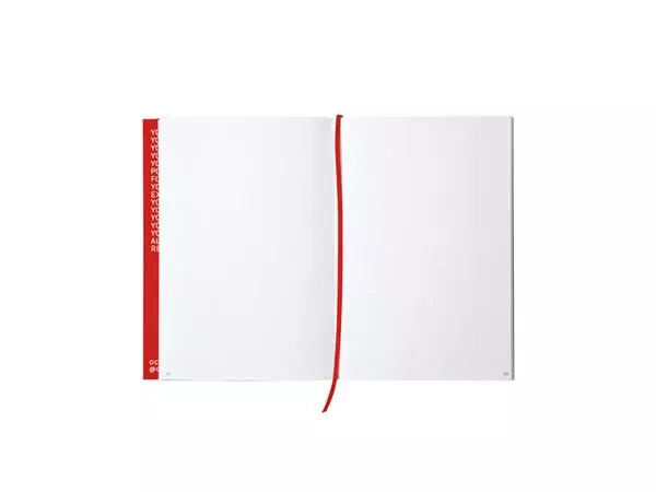 Een Notitieboek Octàgon DUNNO A5 135x200mm dots rood koop je bij De Rijk Kantoorshop