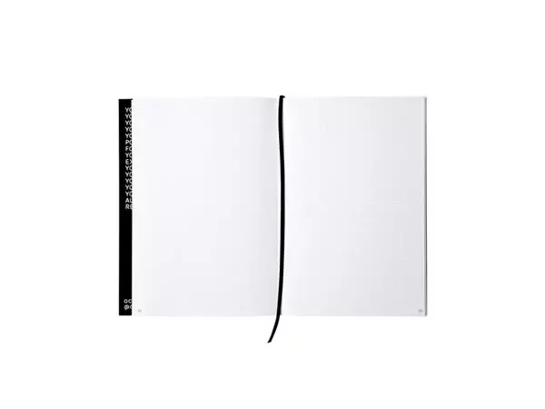 Een Notitieboek Octàgon Hurt A5 135x200mm dots zwart koop je bij Quality Office Supplies