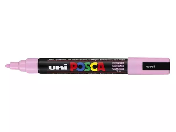 Een Verfstift Posca PC5M medium lichtroze koop je bij Kantorice office & business supplies