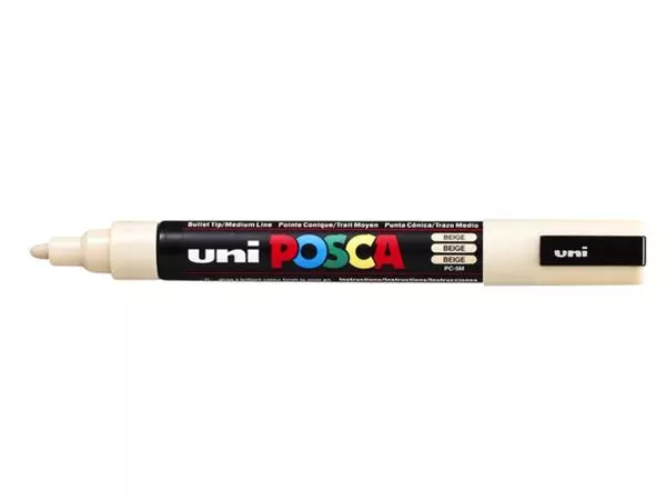 Verfstift Posca PC5M medium beige