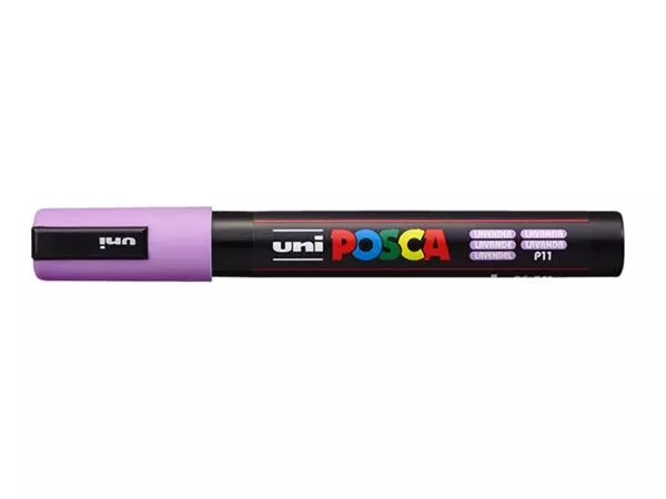 Een Verfstift Posca PC5M medium lavendel koop je bij Continu Kantoor