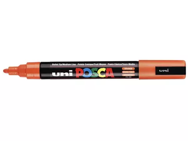 Een Verfstift Posca PC5M M donkeroranje koop je bij De Rijk Kantoorshop