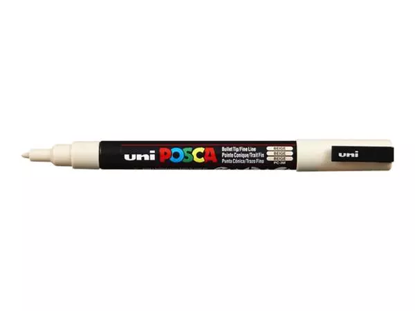 Een Verfstift Posca PC3M fijn beige koop je bij Continu Kantoor