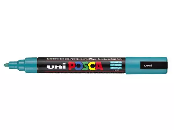 Een Verfstift Posca PC5M medium smaragdgroen koop je bij De Rijk Kantoorshop