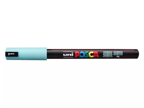 Een Verfstift Posca PC1MR extra fijn lichtgroen koop je bij Continu Kantoor