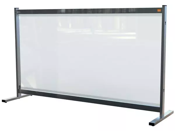 Een Bureauscherm Nobo doorzichtig PVC 1470x860mm koop je bij WinkelVolWinkels