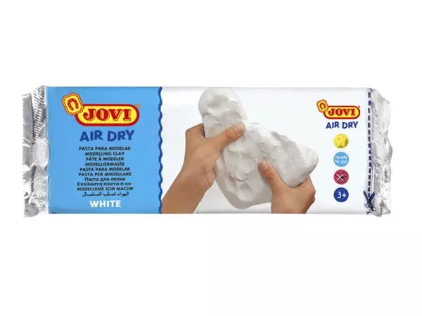 Een Klei Jovi air dry 1kg wit koop je bij Den Otter Kantoorpartners B.V.