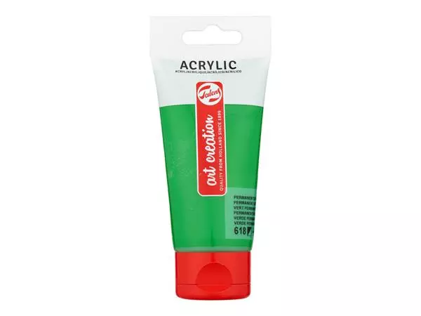 Een Acrylverf Talens Art Creation 618 permanentgroen licht tube à 75ml koop je bij Kantorice office & business supplies