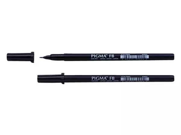 Een Brushpen Sakura Pigma fijn zwart koop je bij QuickOffice BV