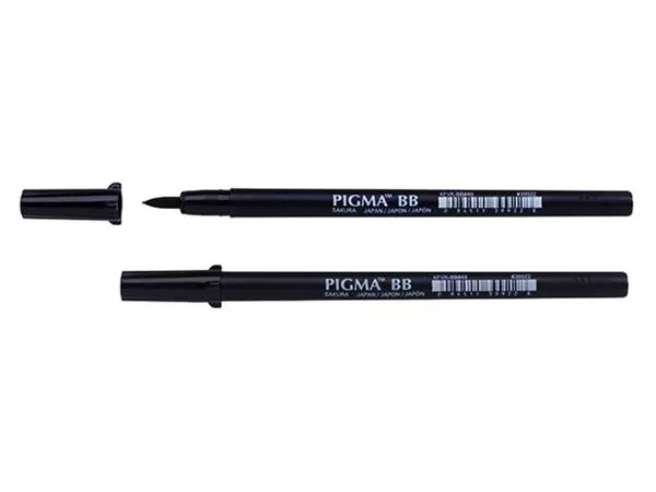 Een Stylo pinceau Sakura Pigma large noir koop je bij QuickOffice BV