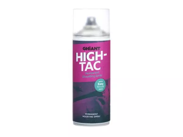 Een Lijmspray Ghiant High-Tac permanent 400ml koop je bij De Rijk Kantoorshop