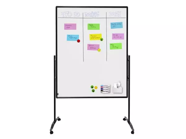 Een Scheidingswand + whiteboard Legamaster Premium 150x120cm gelakt staal koop je bij Sysdicom BV