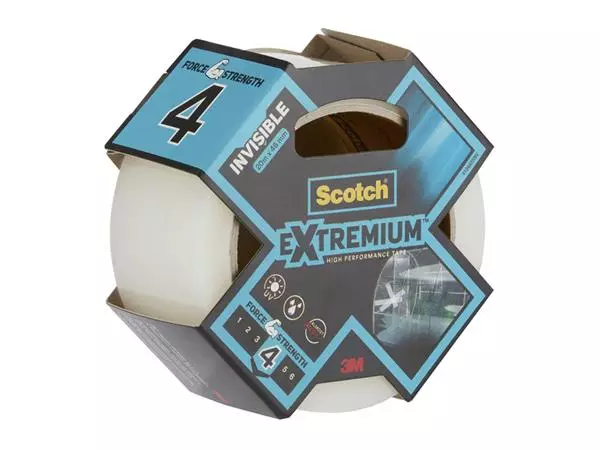 Een Plakband Scotch Extremium invisible 48mmx25m transparant koop je bij De Joma BV
