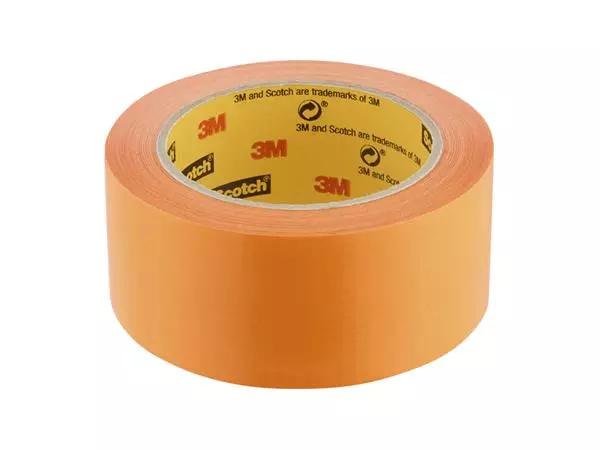 Een Plakband Scotch high visibility 48mmx25m oranje koop je bij Heering Office