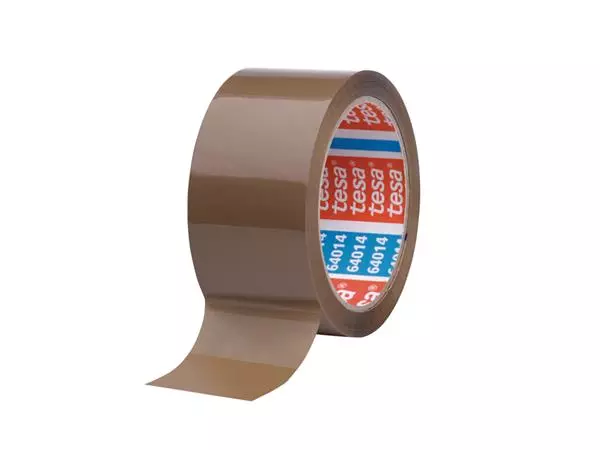 Een Verpakkingstape Tesa 50mmx66m PP bruin koop je bij Romijn Office Supply