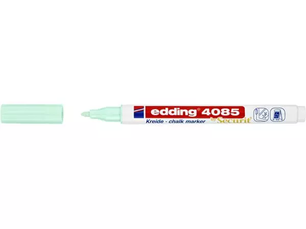 Een Krijtstift edding 4085 by Securit rond 1-2mm pastel groen koop je bij Kantorice office & business supplies