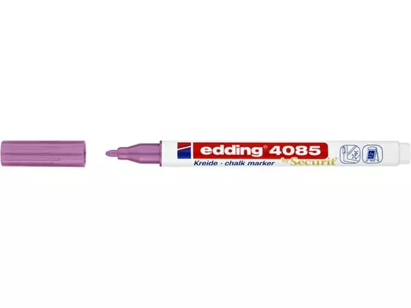 Een Krijtstift edding 4085 rond 1-2mm metallic roze koop je bij All Office Kuipers BV