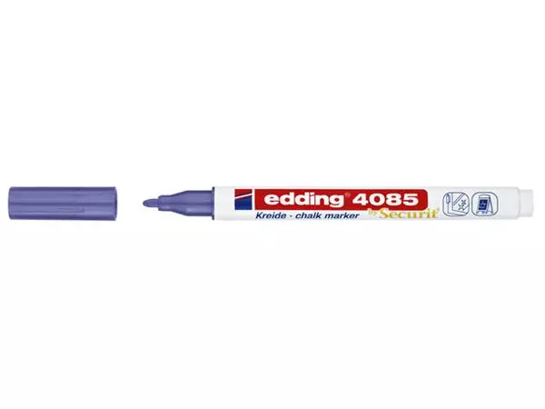 Een Krijtstift edding 4085 by Securit rond 1-2mm metallic violet koop je bij Kantorice office & business supplies