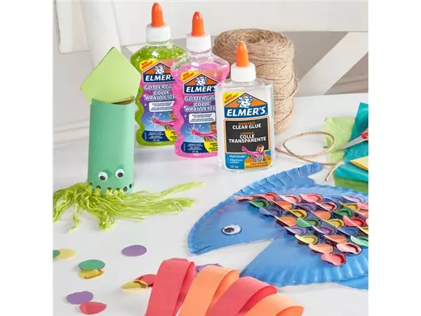 Een Kinderlijm Elmer's glitter zwart koop je bij De Rijk Kantoorshop